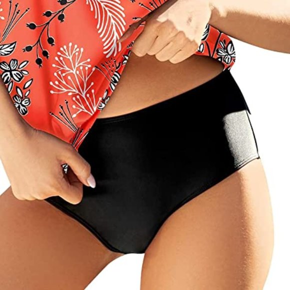 FUODO Blouson Two Piece Modest Swimwear 🏖️ NEW! - Picture 7 of 11